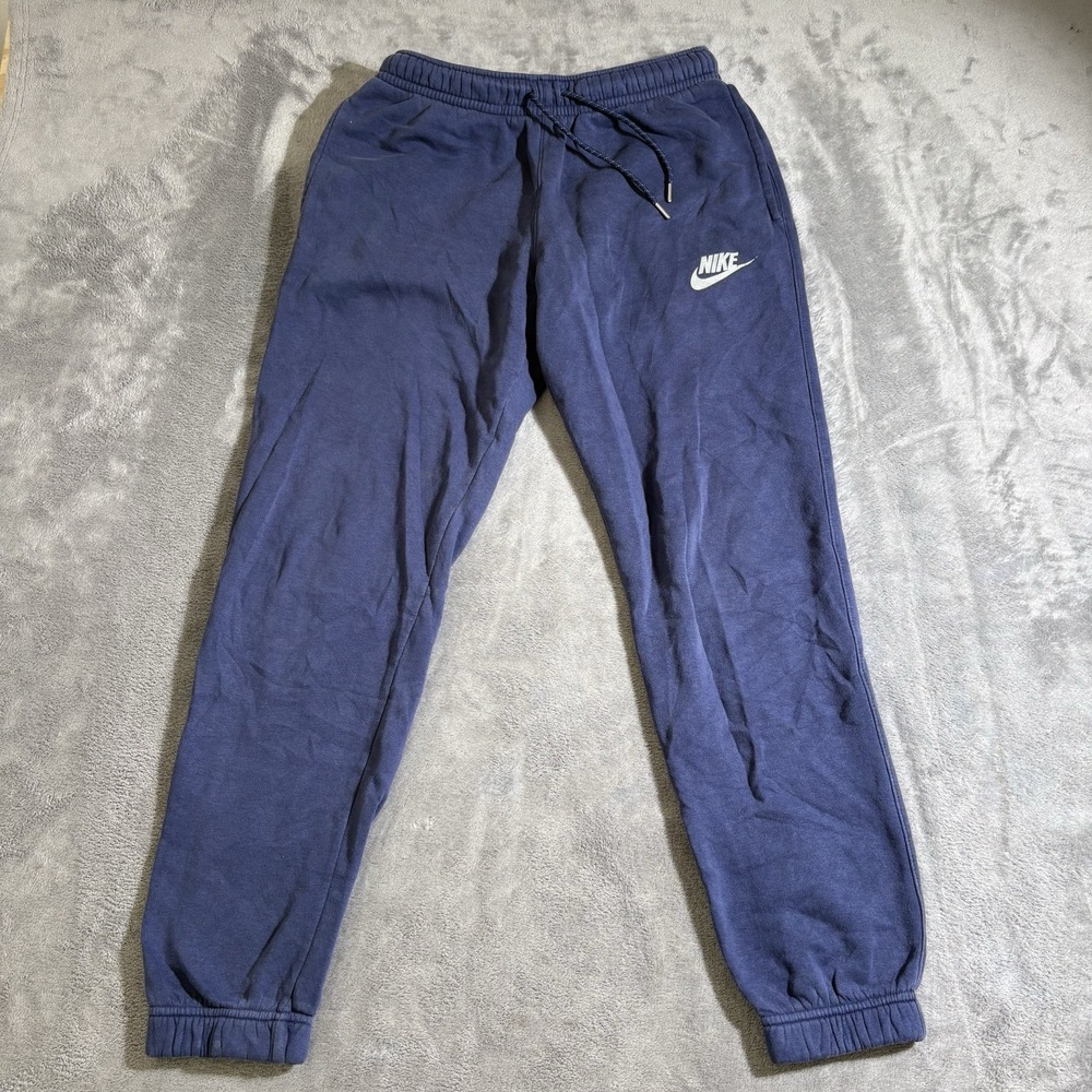 NIke Sportswear Club Fleece Joggers Sweatpants DM1242-410 Men's Small Navy Blue